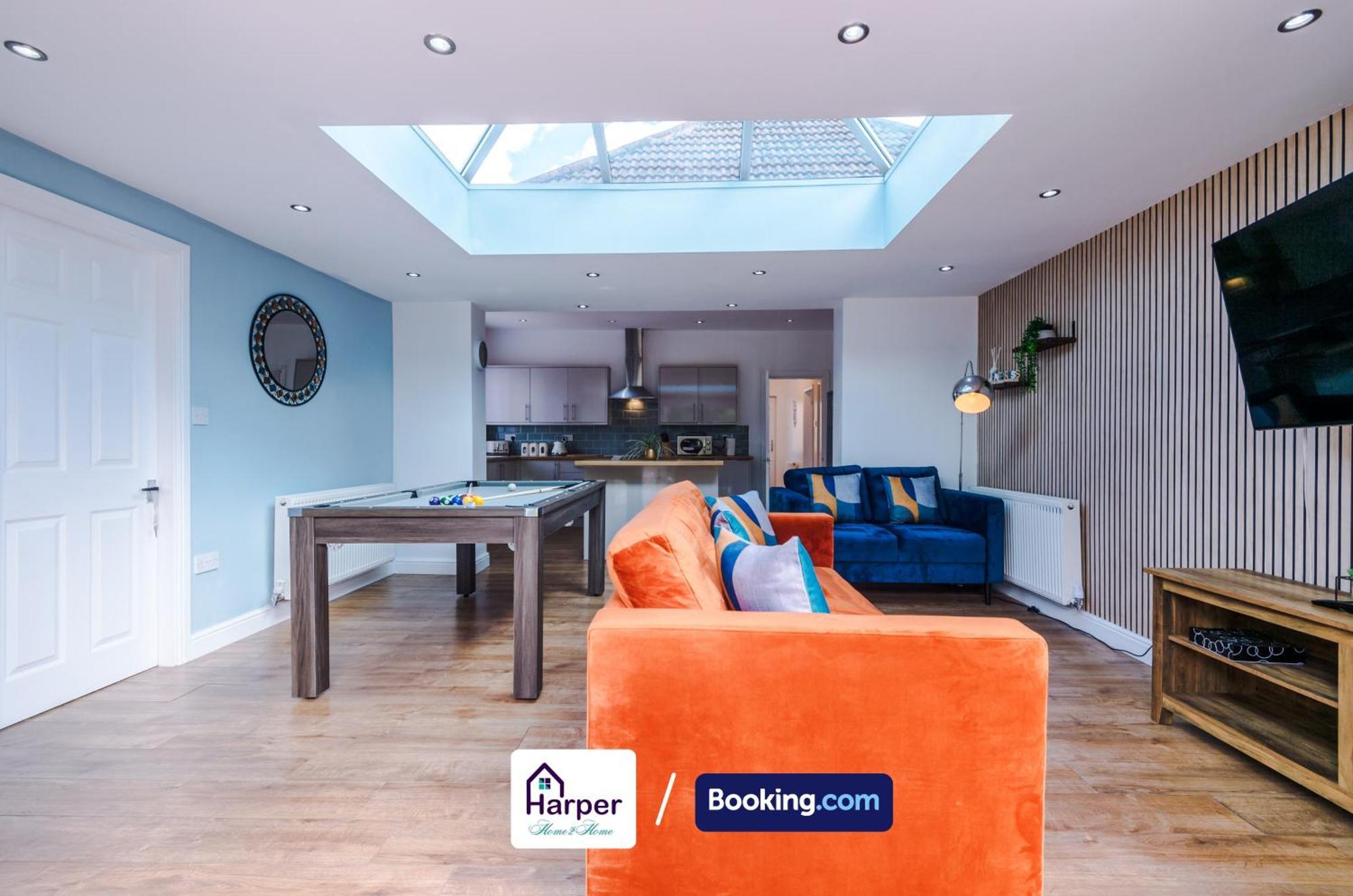 Spacious Detached Bungalow By Harperletting Short Lets & Serviced Accommodation Buckely With Pool Table & Driveway Buckley Luaran gambar